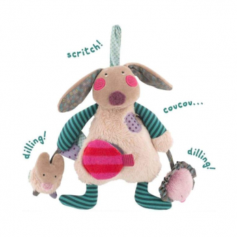 Многофункциональная мягкая игрушка Кролик
